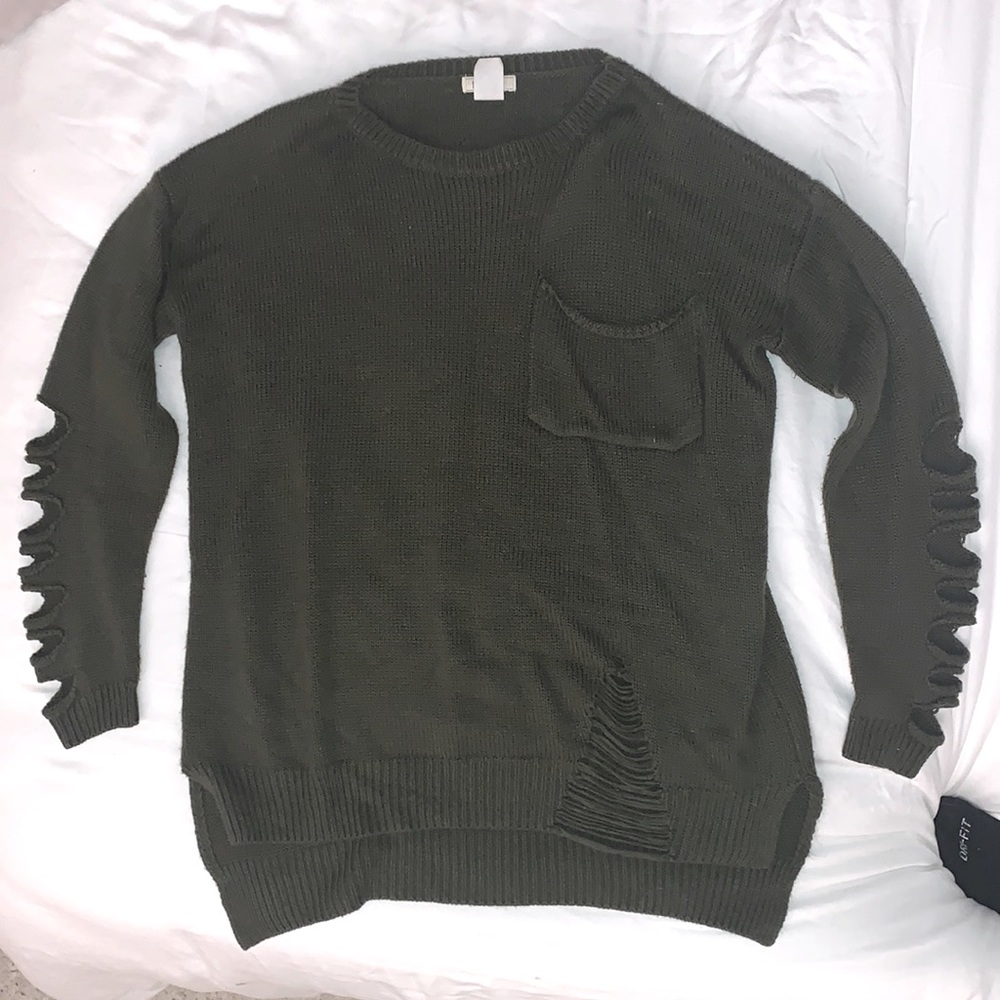 Olive green Sweater